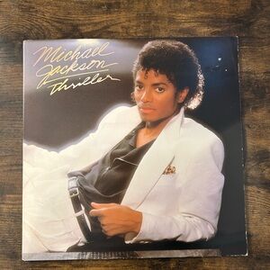 Vintage Michael Jackson Thriller Vinyl LP 1982 Epic Records QE-38112